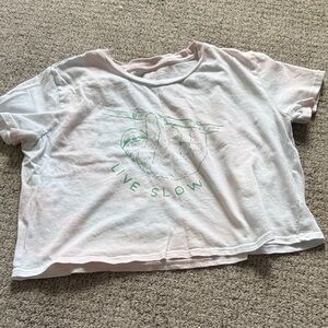 Pura Vida Kids T-Shirt - White and Green